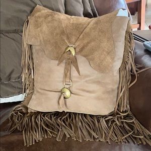 🍂🍁 HANDMADE LEATHER CUSHION COVER 🍁🍂